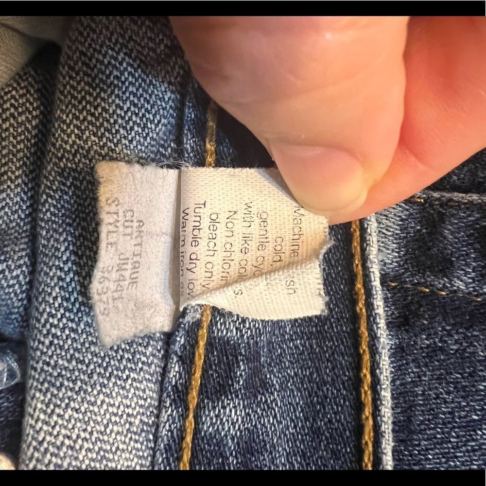 J Crew Button Fly Flare Leg 29.5" Inseam, High Rise Jeans Sz 10 EUC - Picture 5 of 11